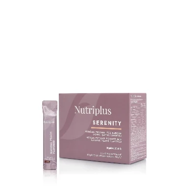 image of NUTRIPLUS HERBAL TEA WITH NATURAL PEACH