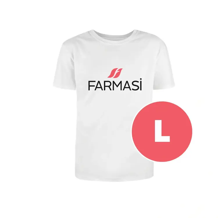 image of TSHIRT WHITE LARGE SIZE