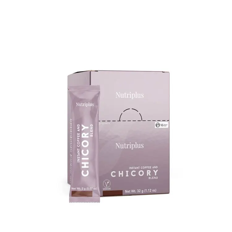 image of NUTRIPLUS NUTRICOFFEE CHICORY STICK 2 G 16 PCS